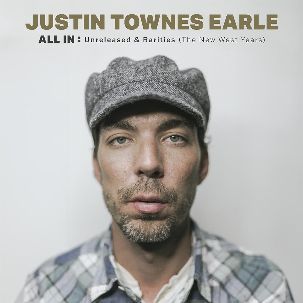 JUSTIN TOWNES EARLE - ALL IN: Unreleased & Rarities - The New West Years (Deluxe Edition with 52-page Photobook) - 2LP - Gatefold Vinyl in Rigid Slipcase [SEP 27]