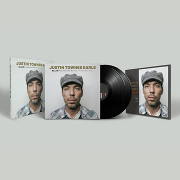 JUSTIN TOWNES EARLE - ALL IN: Unreleased & Rarities - The New West Years (Deluxe Edition with 52-page Photobook) - 2LP - Gatefold Vinyl in Rigid Slipcase [SEP 27]