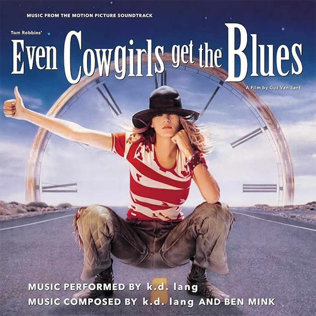 K.D. LANG - Even Cowgirls Get The Blues (Music From The Motion Picture Soundtrack) - LP - Translucent Blue Vinyl