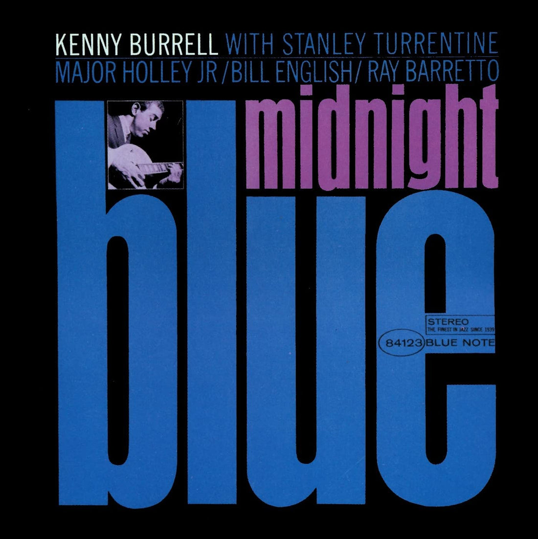 KENNY BURRELL - Midnight Blue - LP - Opaque Blue Vinyl [OCT 11]
