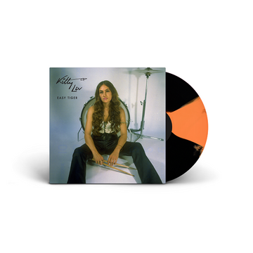 KITTY LIV - Easy Tiger - LP - 'Tiger's Eye' Black & Orange Twister Vinyl