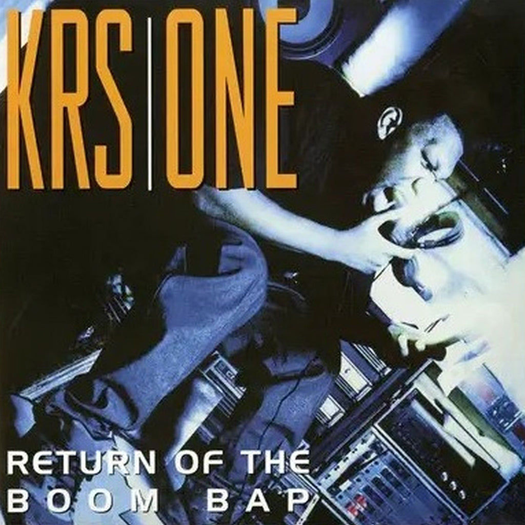 KRS-ONE - Return Of The Boom Bap (30th Anniversary Edition) - 2LP - Blue Swirl and Orange Swirl Vinyl [MAR 22]