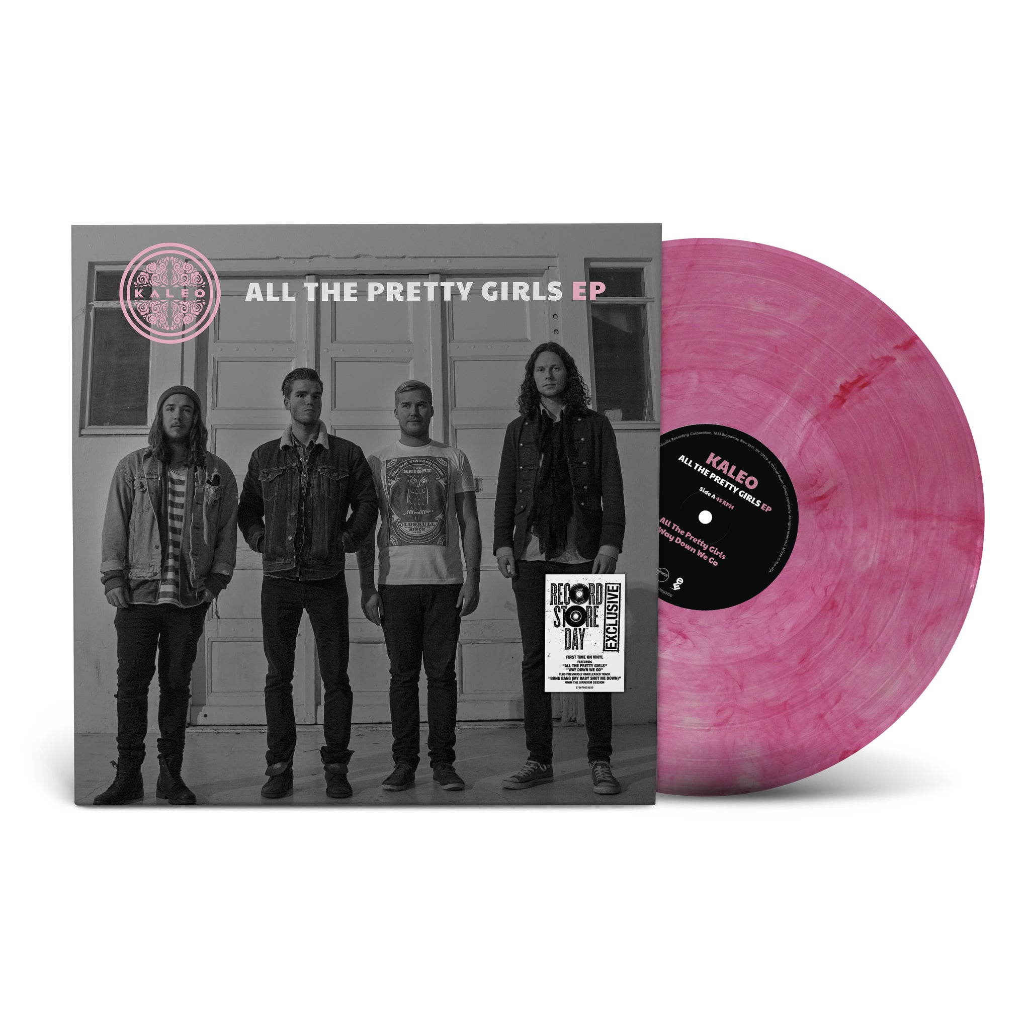 Kaleo - All The Pretty Girls EP - 12" Raspberry Marble Vinyl  [Record Store Day 2025]