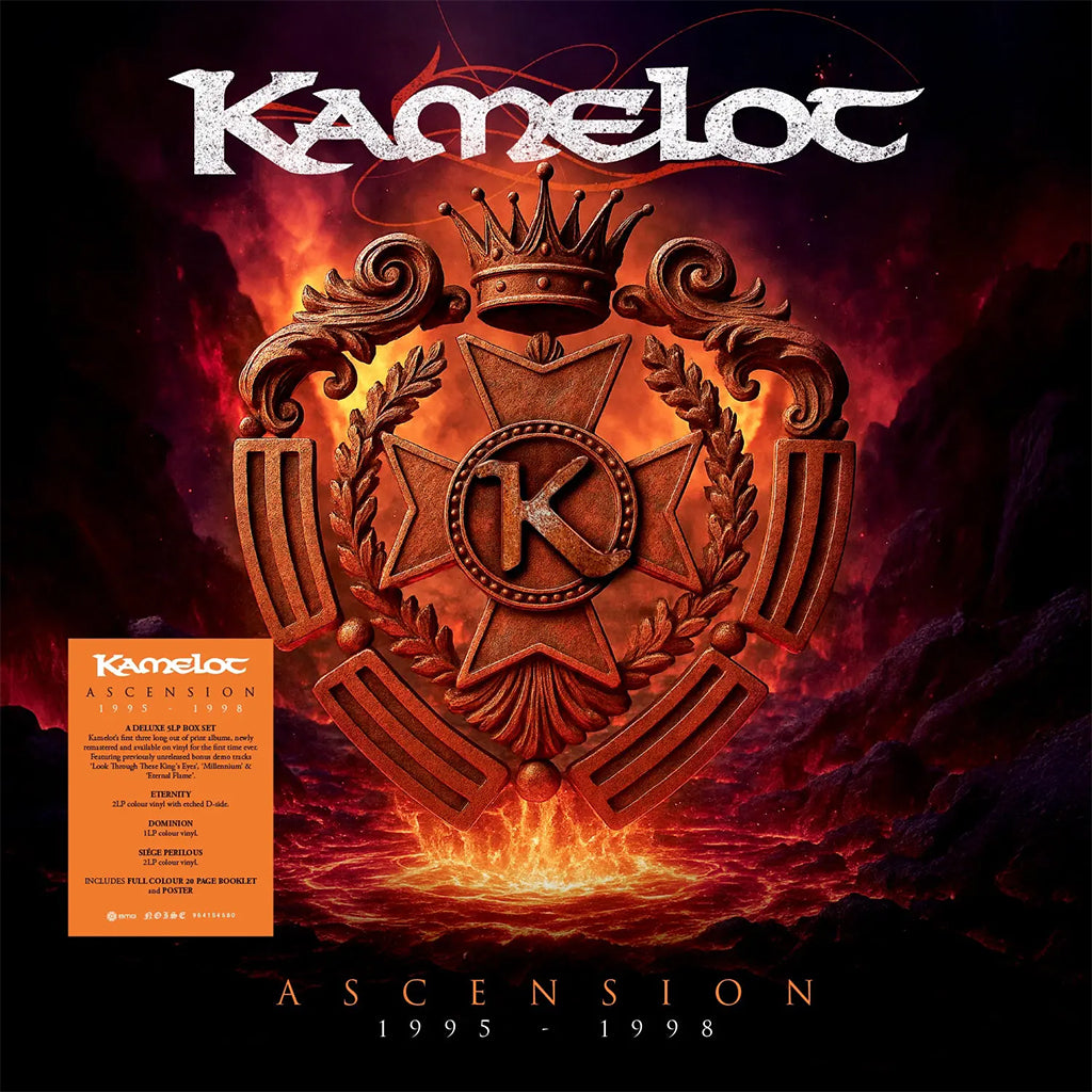 KAMELOT - Ascension (1995 - 1998) - 5LP - Deluxe Assorted Colour Vinyl Box Set [SEP 19]