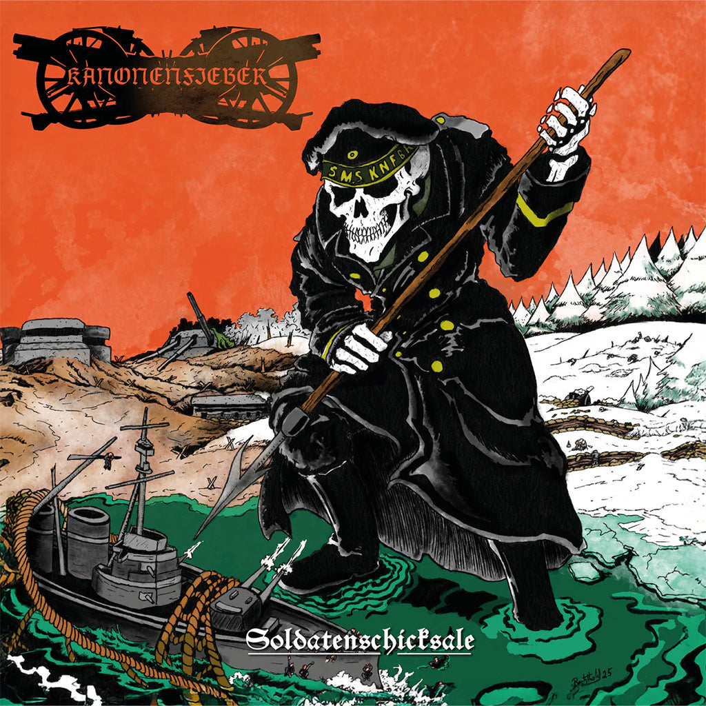 KANONENFIEBER - Soldatenschicksale - LP - Transparent Orange Vinyl [FEB 6]