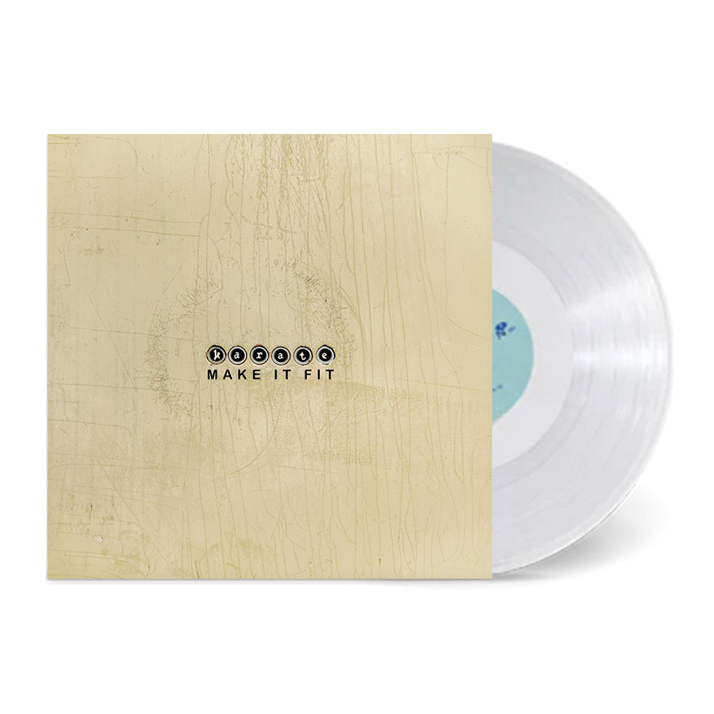 KARATE - Make It Fit - LP - 'Bleach The Scene' Clear Vinyl