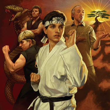 BILL CONTI - Karate Kid: 40th Anniversary (Original Score with 7 Bonus Tracks) - 2LP - Cloudy Clear Vinyl [DEC 13]