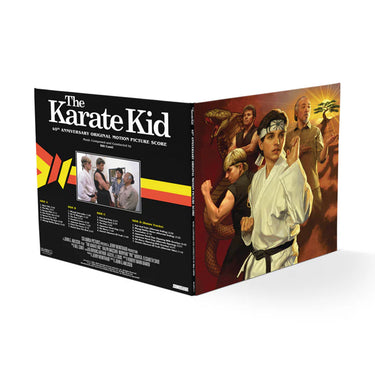 BILL CONTI - Karate Kid: 40th Anniversary (Original Score with 7 Bonus Tracks) - 2LP - Cloudy Clear Vinyl [DEC 13]