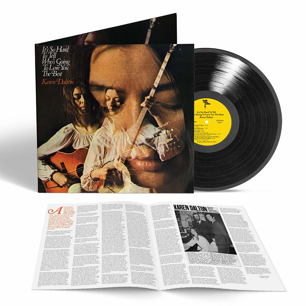 KAREN DALTON - It's So Hard To Tell Who's Going To Love You The Best (LITA Reissue) - LP - Gatefold Vinyl [FEB 23]
