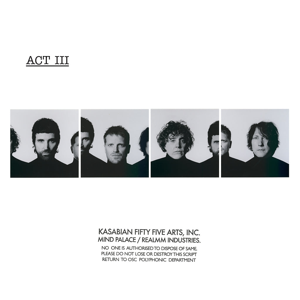 KASABIAN - Act III - LP - White Vinyl [JUL 17]
