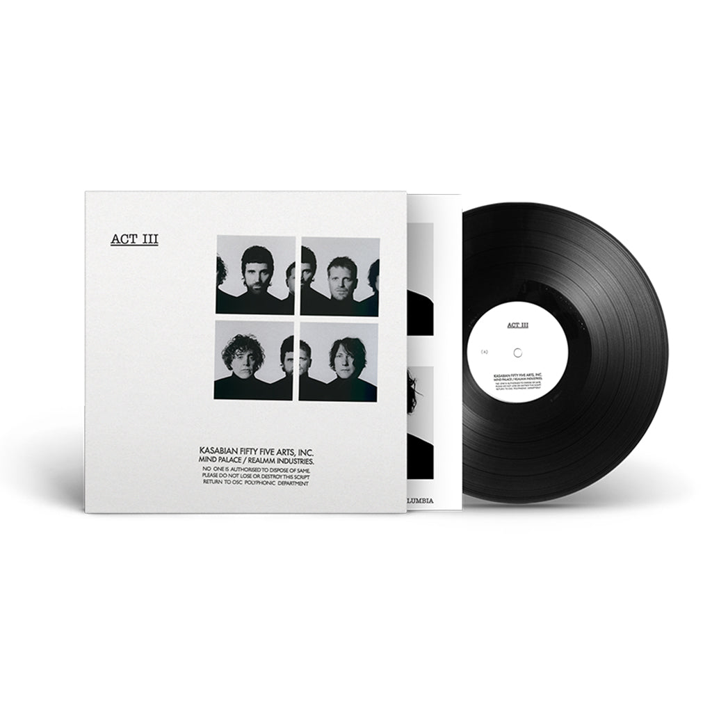 KASABIAN - Act III - LP - Black Vinyl [JUL 17]