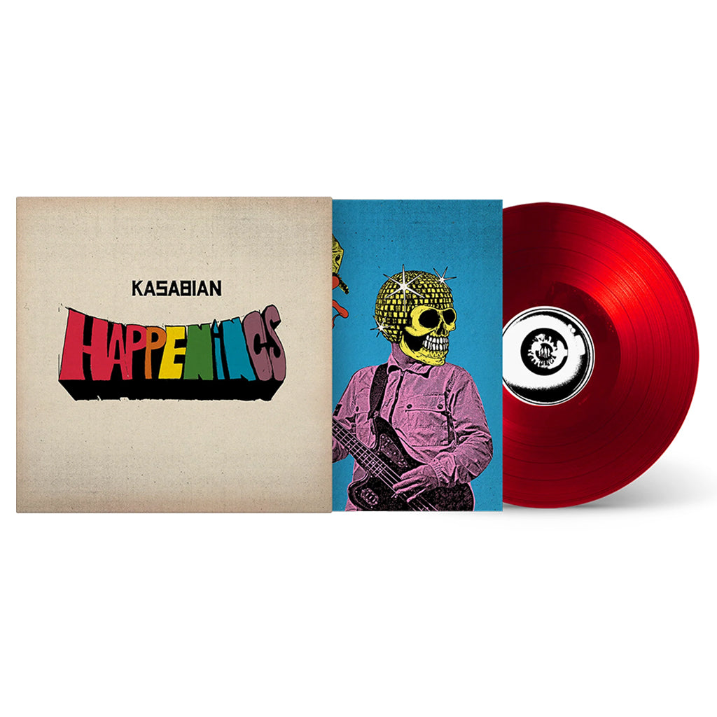 KASABIAN - Happenings - LP - Red Vinyl