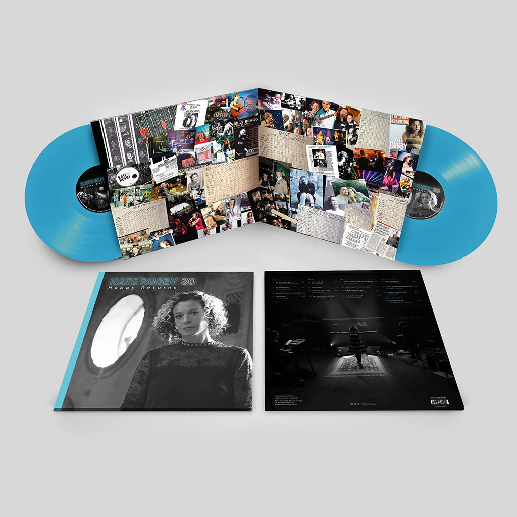 KATE RUSBY - 30: Happy Returns - 2LP - 180g Blue Vinyl