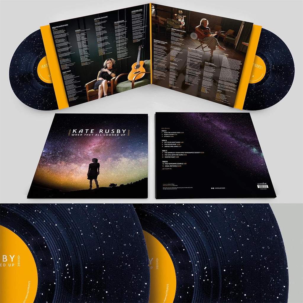 KATE RUSBY - When They All Looked Up - 2LP - 'Sparkle/Starry Night' Vinyl