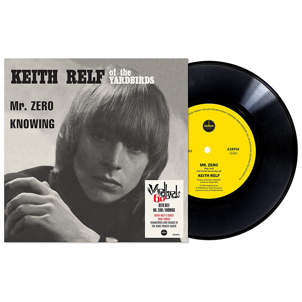 KEITH RELF - Mr. Zero / Knowing (2023 Reissue) - 7" - Vinyl [OCT 13]