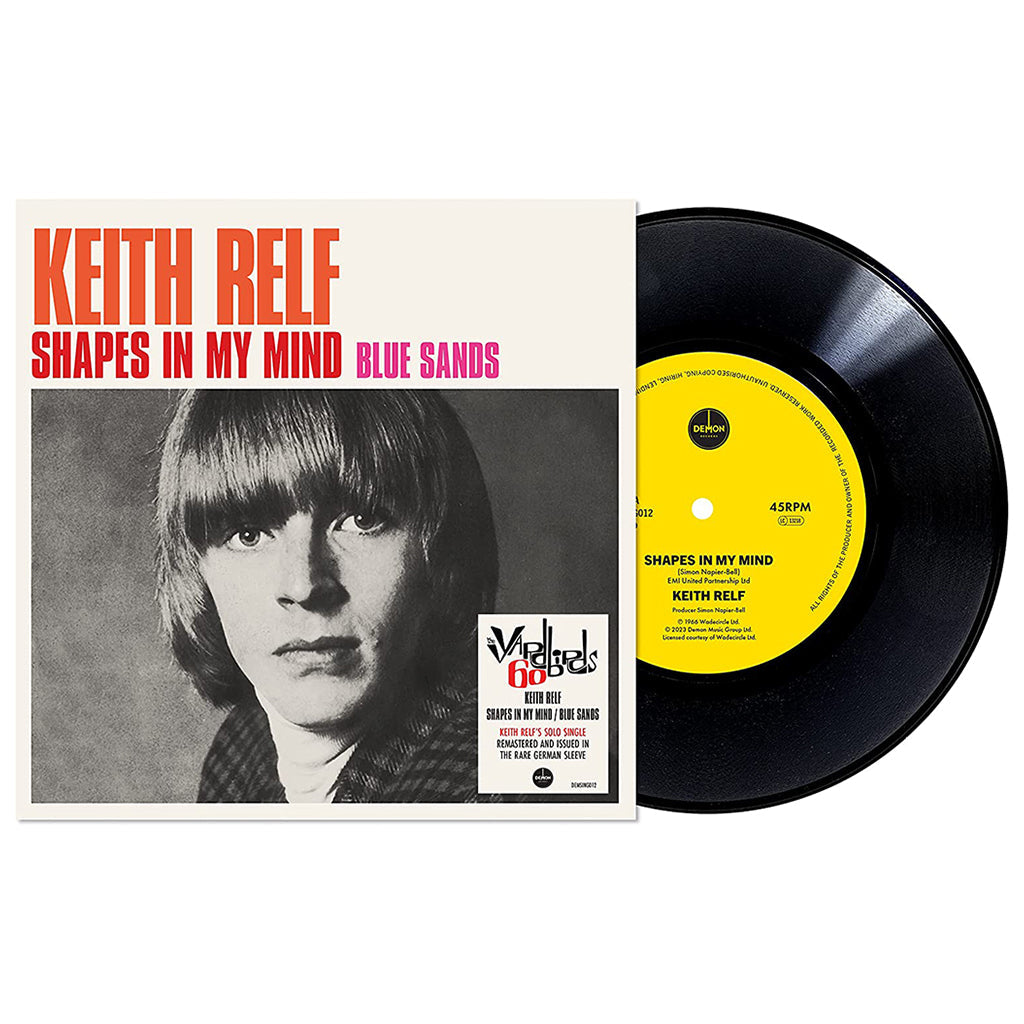 KEITH RELF - Shapes In My Mind / Blue Sands (2023 Reissue) - 7" - Vinyl [DEC 1]