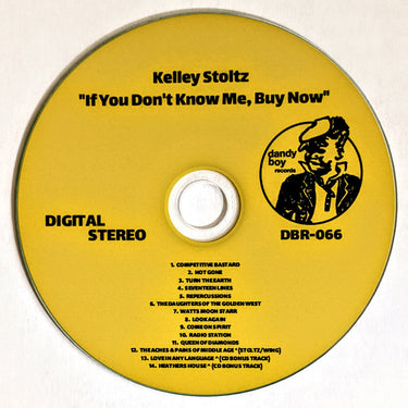 KELLEY STOLTZ - If You Don't Know Me, Buy Now! - LP - Bio Red Vinyl