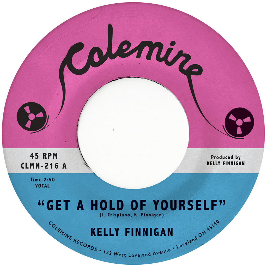 KELLY FINNIGAN - Get A Hold Of Yourself b/w It Hurts Me So Much - 7'' - Black Vinyl