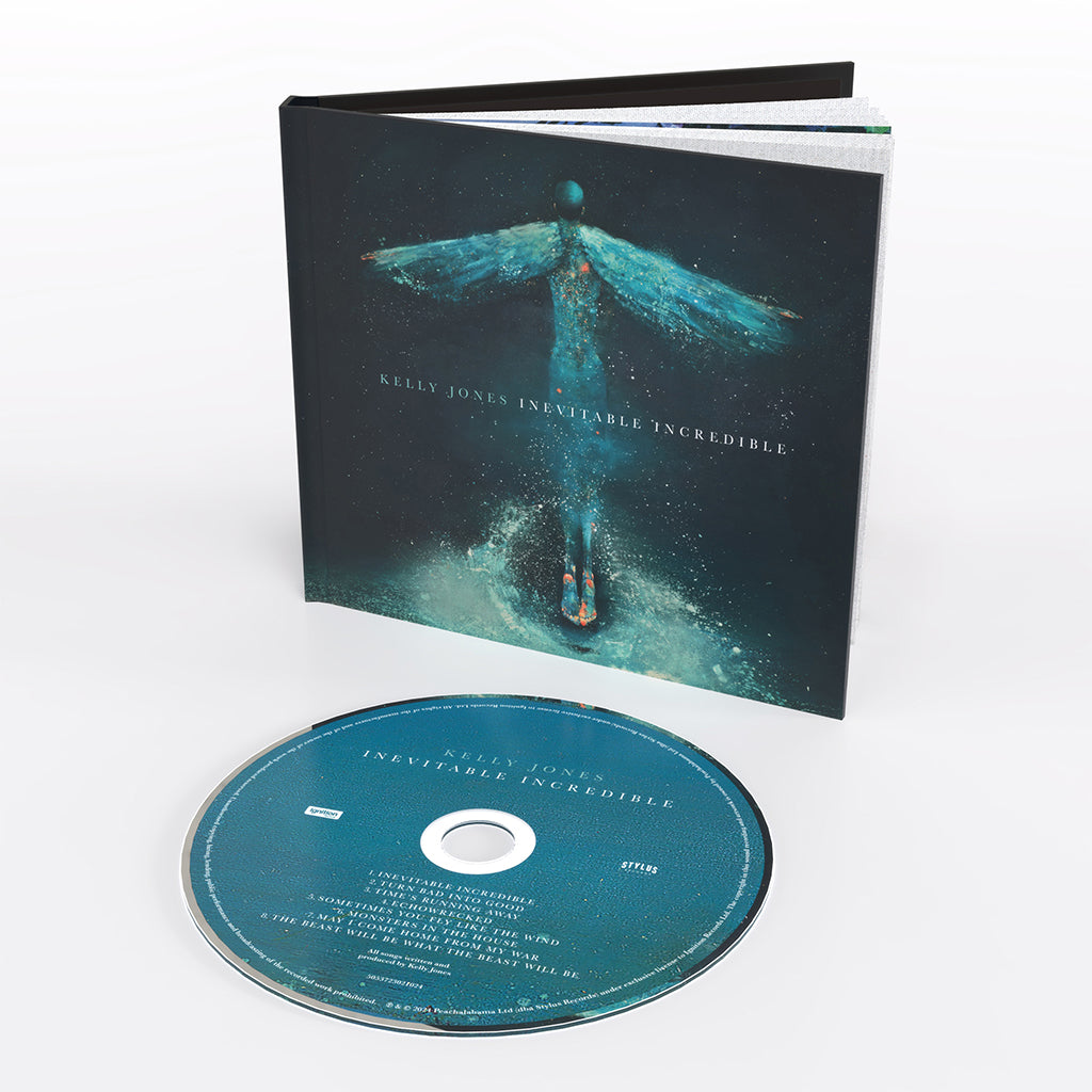 KELLY JONES - Inevitable Incredible - Deluxe Book Bound CD [MAY 3]