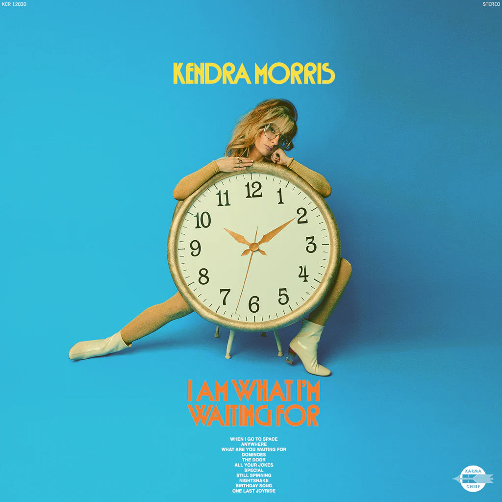 KENDRA MORRIS - I Am What I'm Waiting For - LP - Transparent Blue w/ White Swirl Vinyl