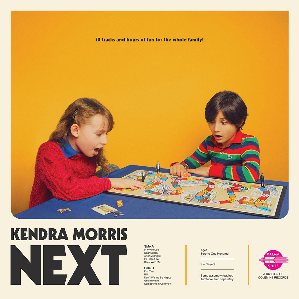 KENDRA MORRIS - Next - LP - Deluxe Blue & Yellow Galaxy Swirl Vinyl [SEP 19]