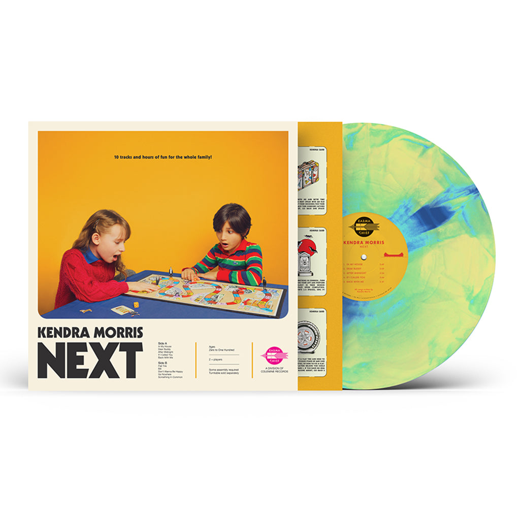 KENDRA MORRIS - Next - LP - Deluxe Blue & Yellow Galaxy Swirl Vinyl [SEP 19]