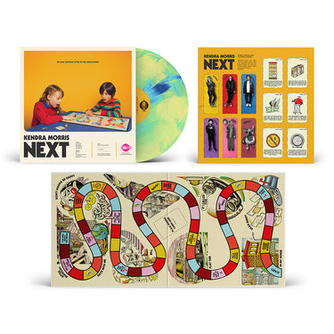 KENDRA MORRIS - Next - LP - Deluxe Blue & Yellow Galaxy Swirl Vinyl