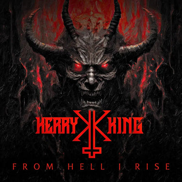 KERRY KING - From Hell I Rise - LP - Dark Red and Orange Marble Vinyl