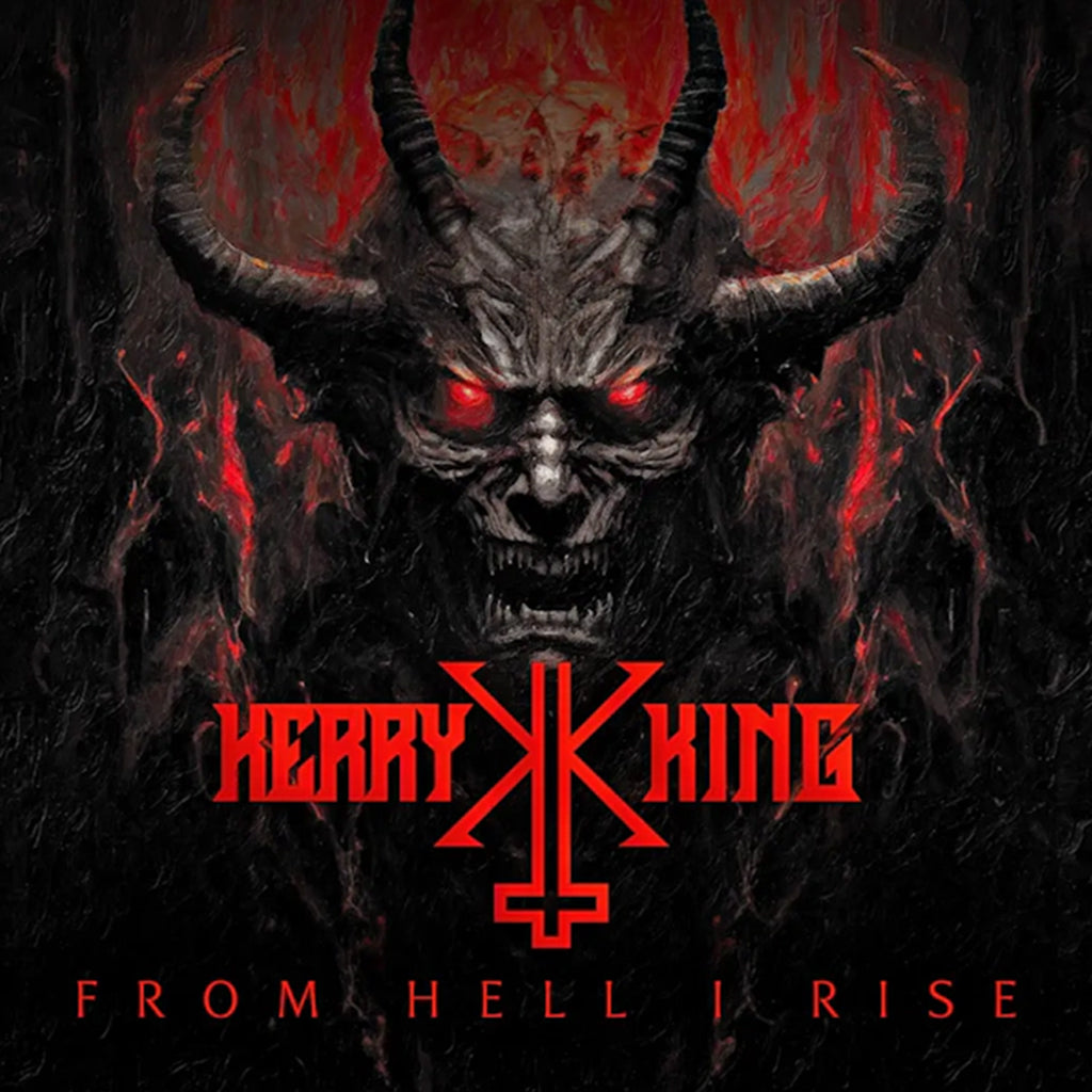 KERRY KING - From Hell I Rise - LP - Dark Red and Orange Marble Vinyl [MAY 17]