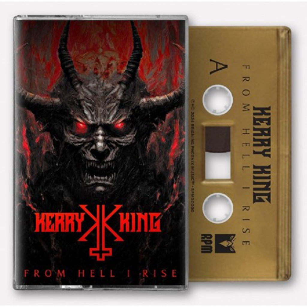 KERRY KING - From Hell I Rise - MC - Gold Cassette Tape