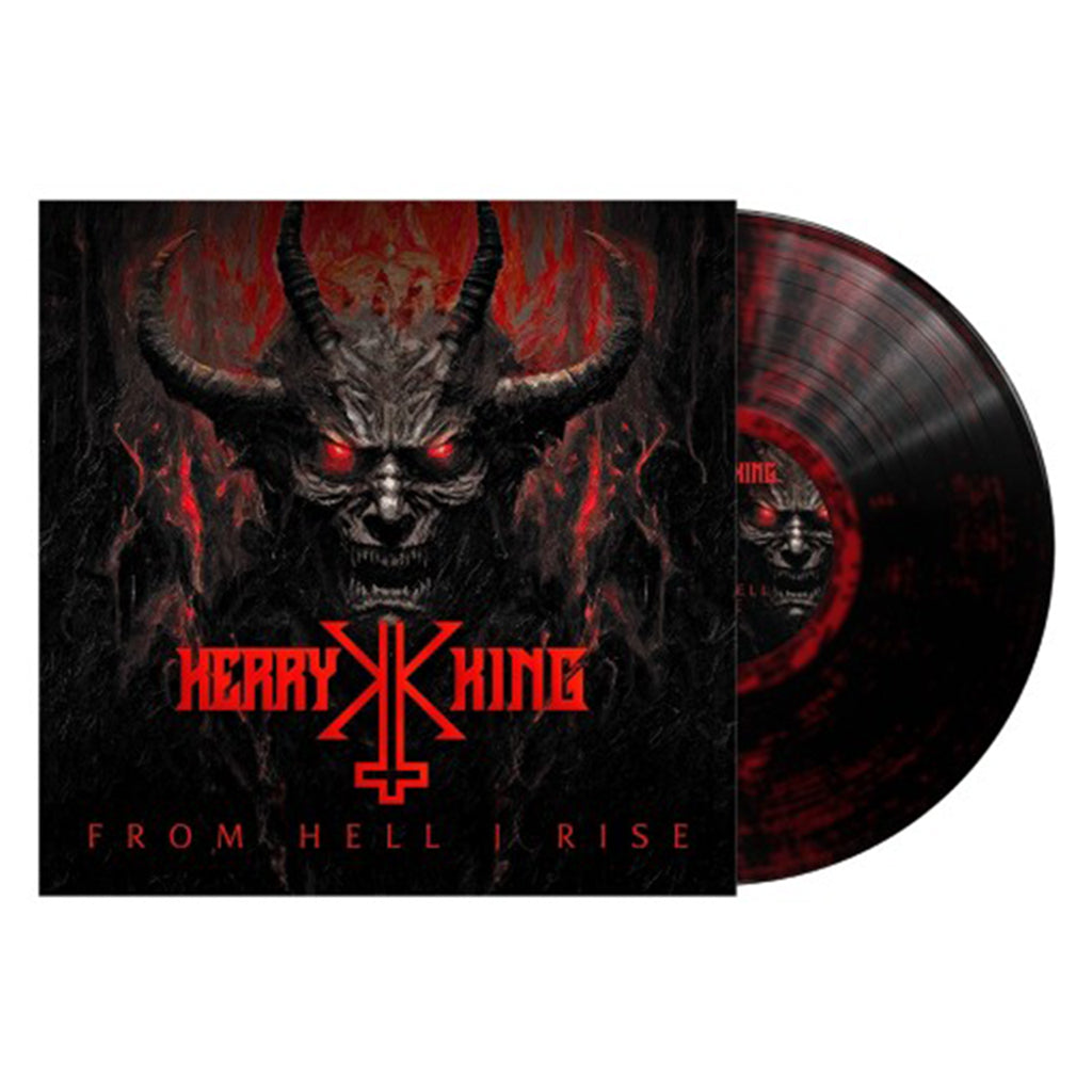 KERRY KING - From Hell I Rise - LP - Dark Red and Black Marble Vinyl
