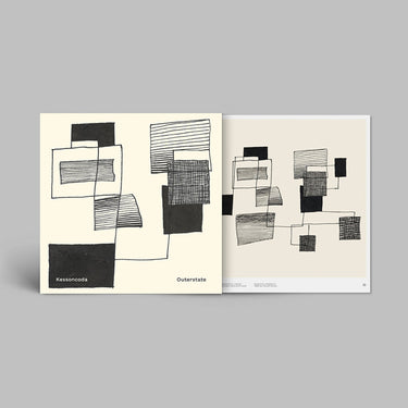 KESSONCODA - Outerstate (with Art Print) - LP - Deluxe Black BioVinyl