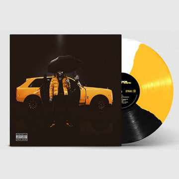 KEY GLOCK - Yellow Tape - LP - Yellow, Black & White Quad Vinyl
