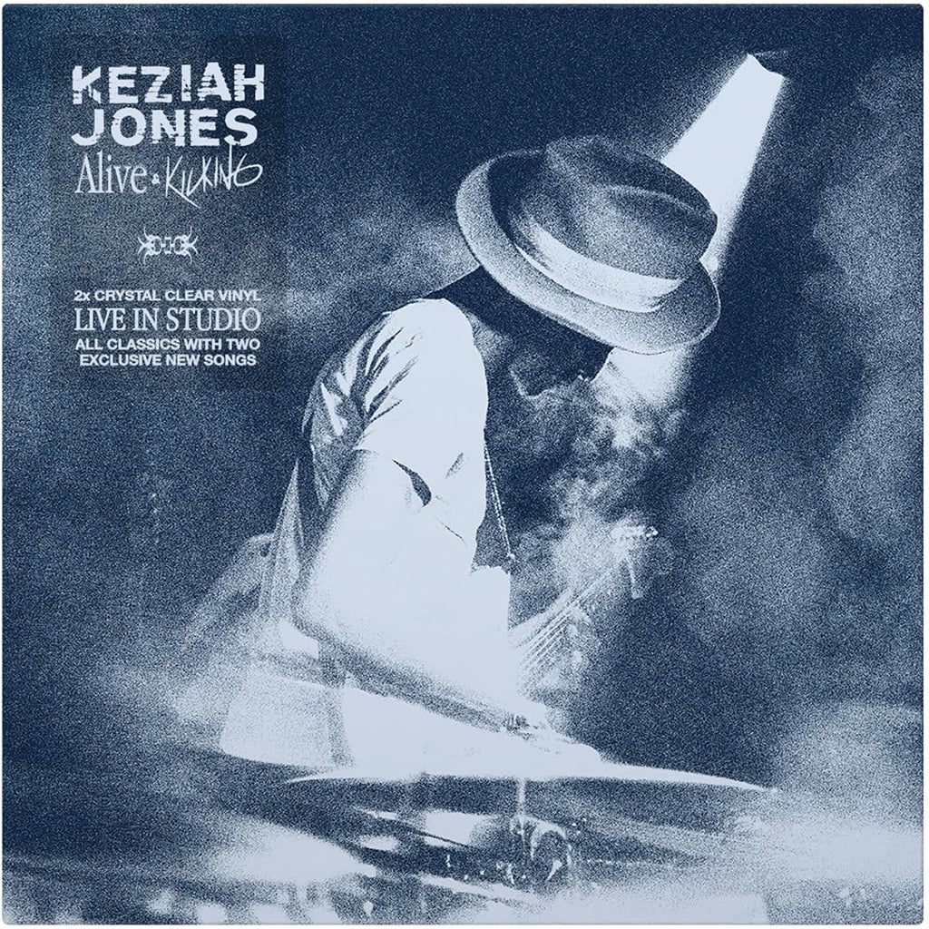 KEZIAH JONES - Alive And Kicking - Live - 2LP - Crystal Clear Vinyl [JAN 24]