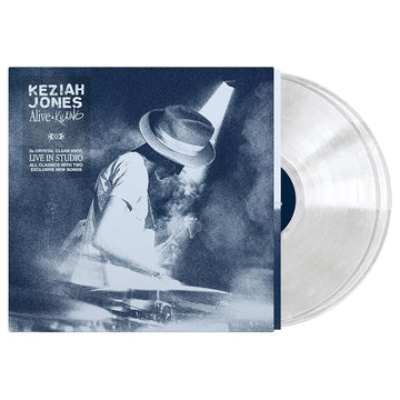 KEZIAH JONES - Alive And Kicking - Live - 2LP - Crystal Clear Vinyl [JAN 24]