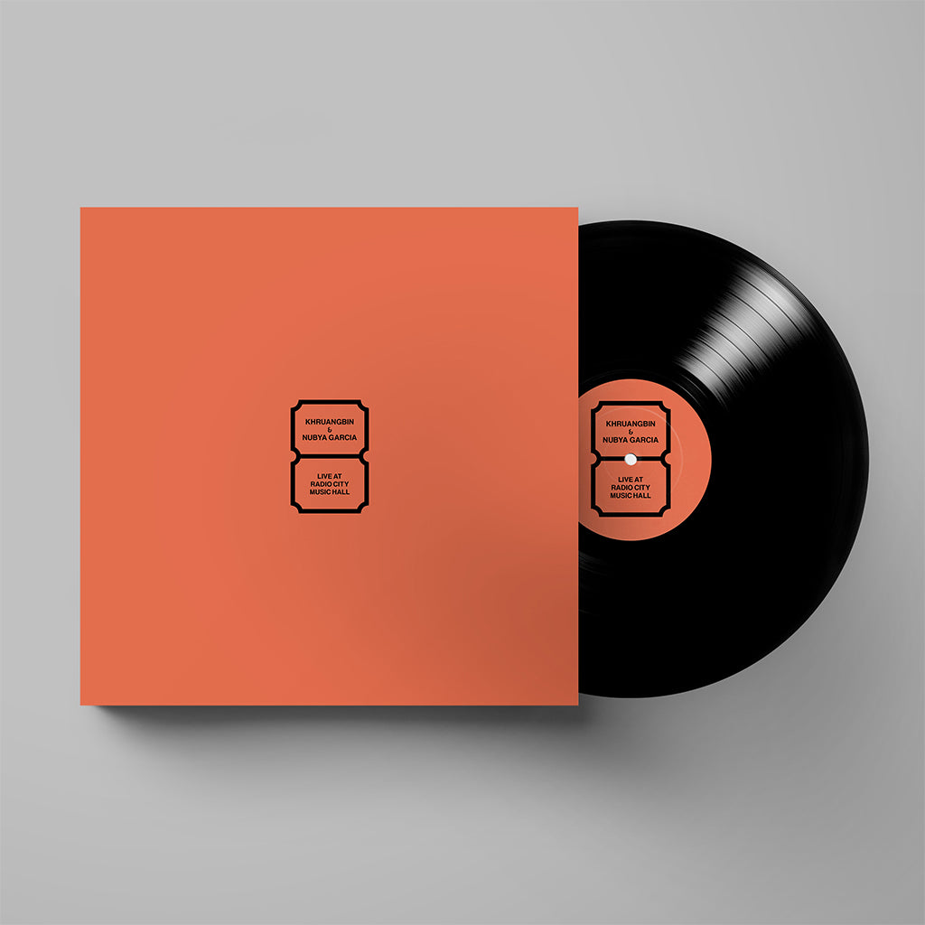 KHRUANGBIN & NUBYA GARCIA - Live at Radio City Music Hall - LP - Vinyl