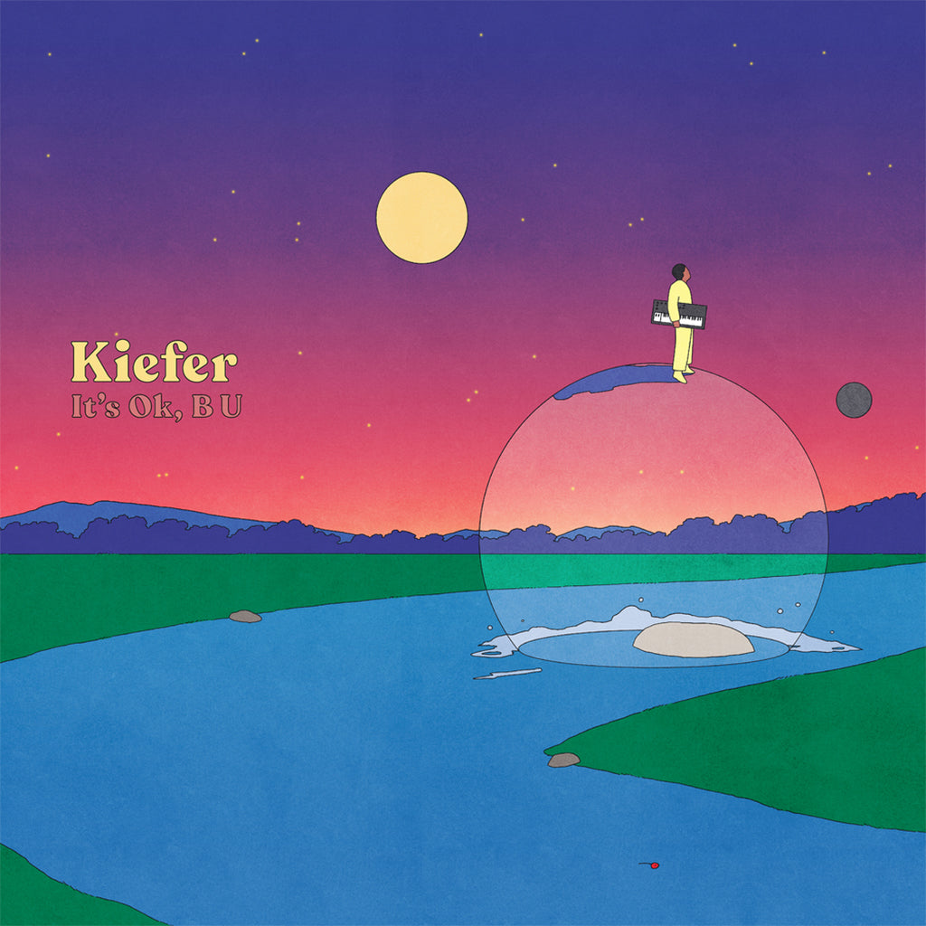 KIEFER - It’s Ok, B U (with Cover Art Print) - 2LP [45Rpm] - Moon Yellow Vinyl [SEP 22]