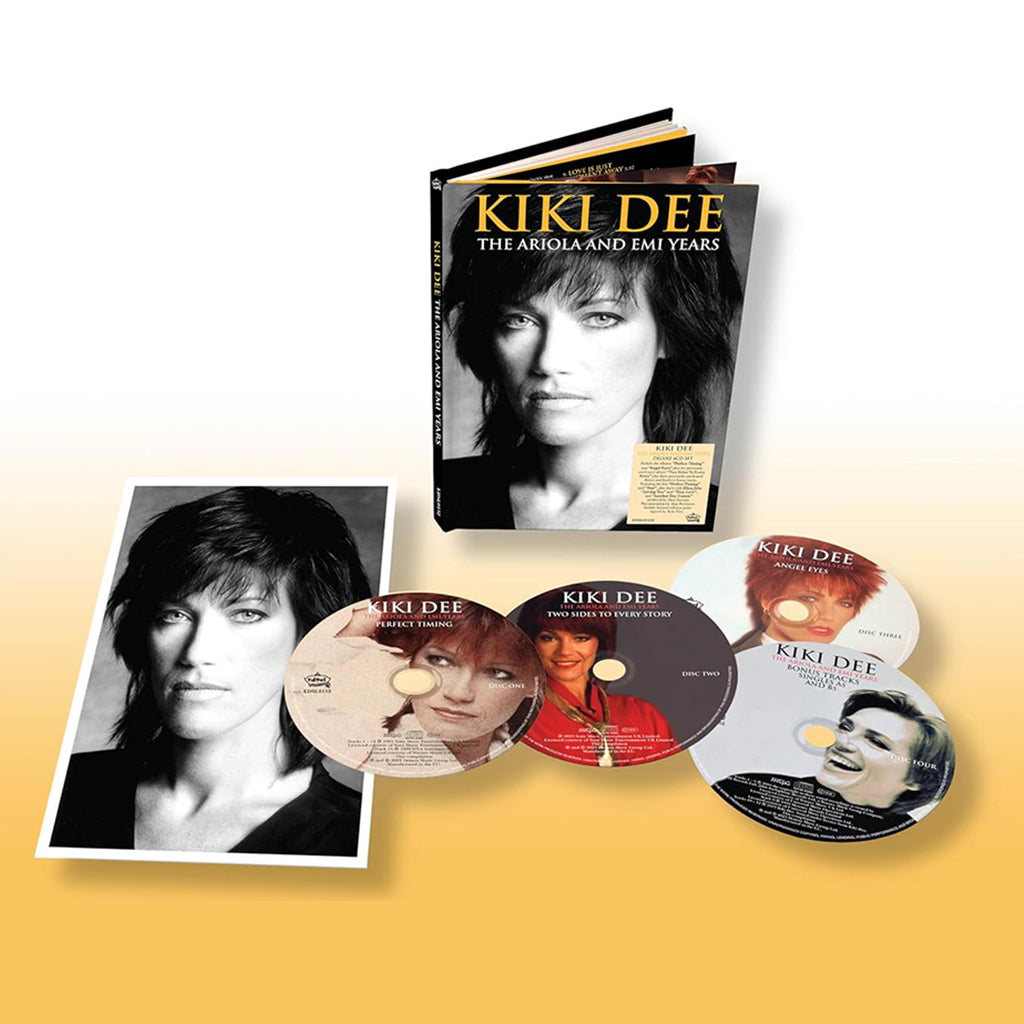 KIKI DEE - The Ariola and EMI Years (Signed Edition with 28-page booklet) - Deluxe 4CD Media Book [JAN 26]