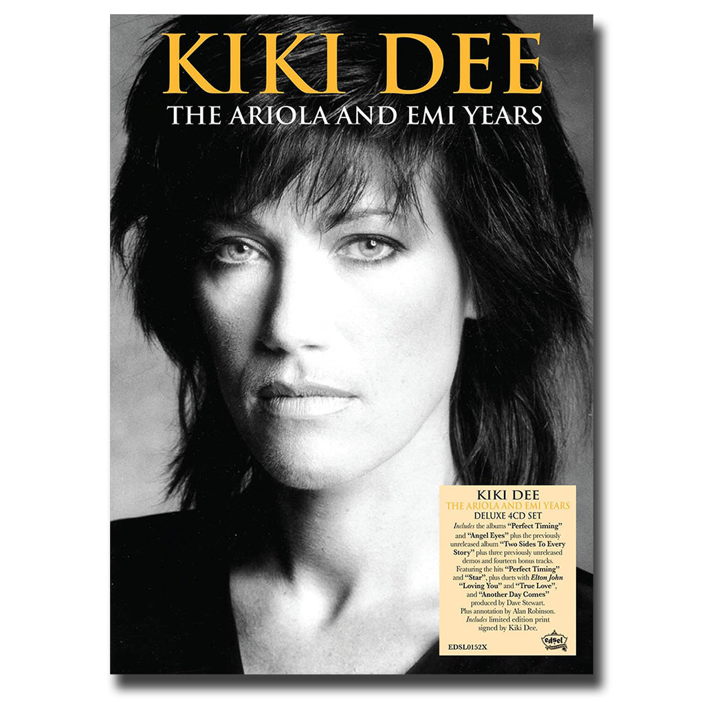 KIKI DEE - The Ariola and EMI Years (Signed Edition with 28-page booklet) - Deluxe 4CD Media Book [JAN 26]