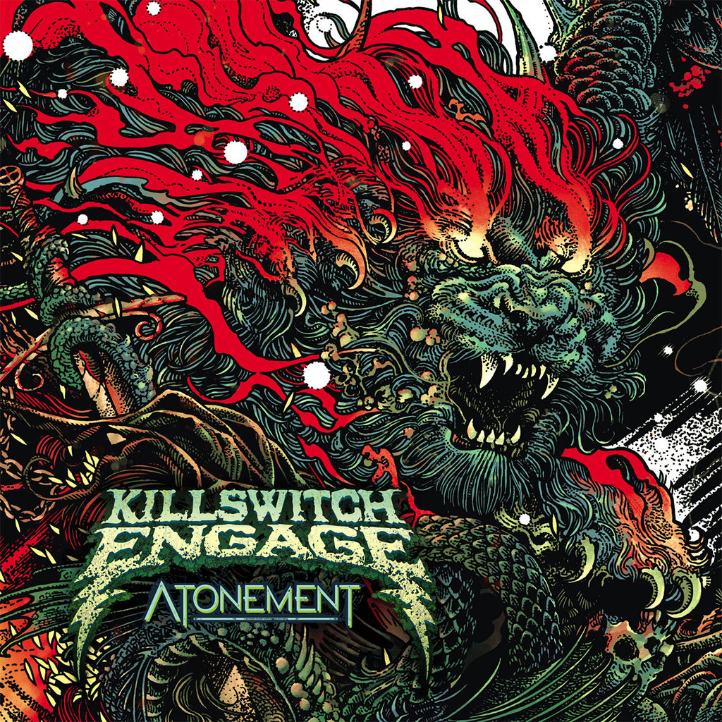 KILLSWITCH ENGAGE - Atonement (5th Anniversary Reissue) - LP - Swamp Green Marbled Vinyl [OCT 18]