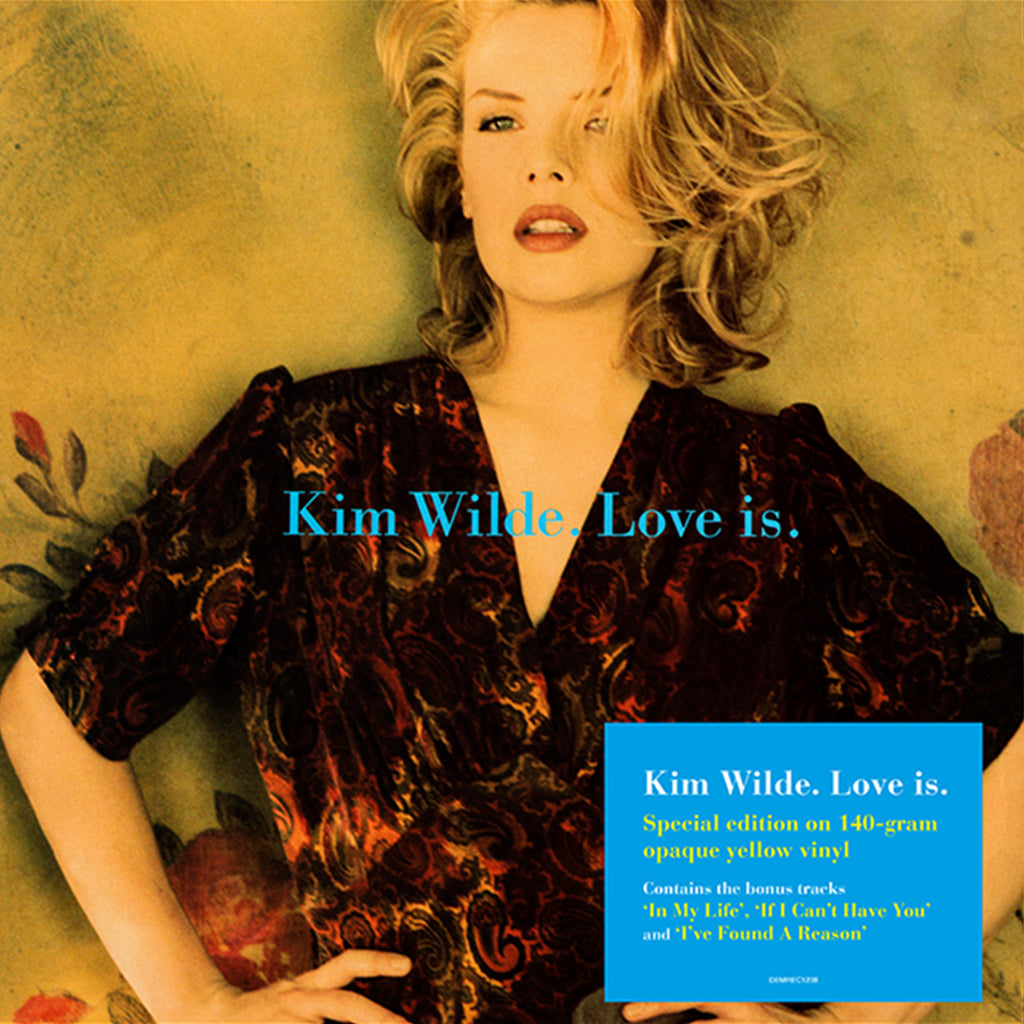 KIM WILDE - Love Is (Reissue with Bonus Tracks) - LP - Opaque Yellow Vinyl [SEP 27]