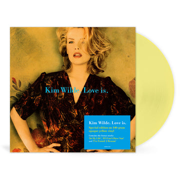KIM WILDE - Love Is (Reissue with Bonus Tracks) - LP - Opaque Yellow Vinyl [SEP 27]