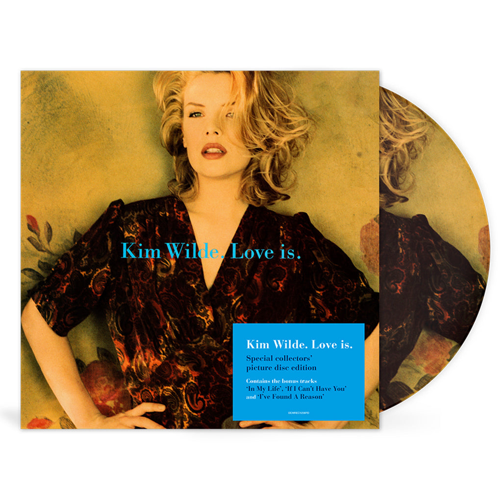 KIM WILDE - Love Is (Reissue with Bonus Tracks) - LP - Picture Disc Vinyl [SEP 27]