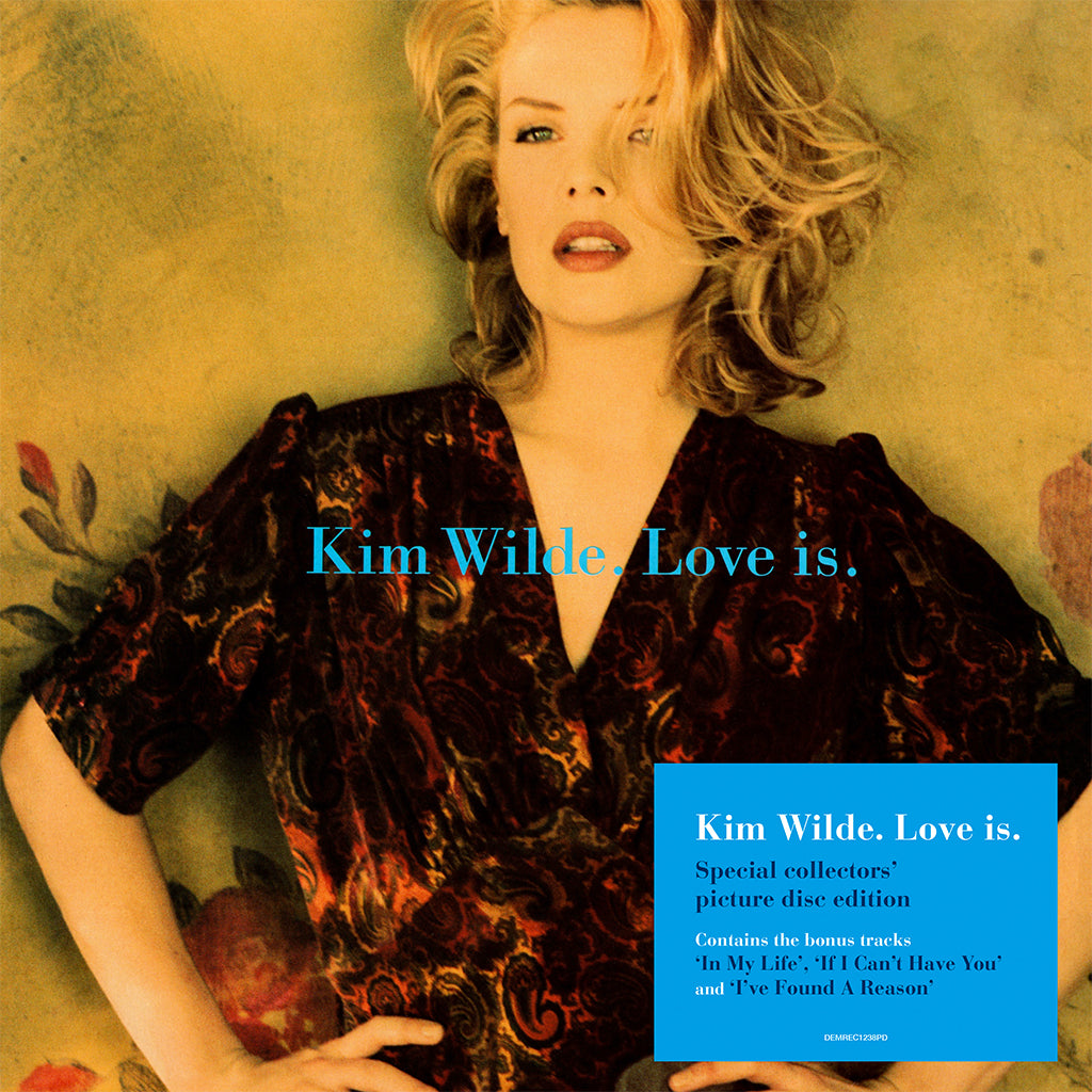 KIM WILDE - Love Is (Reissue with Bonus Tracks) - LP - Picture Disc Vinyl [SEP 27]