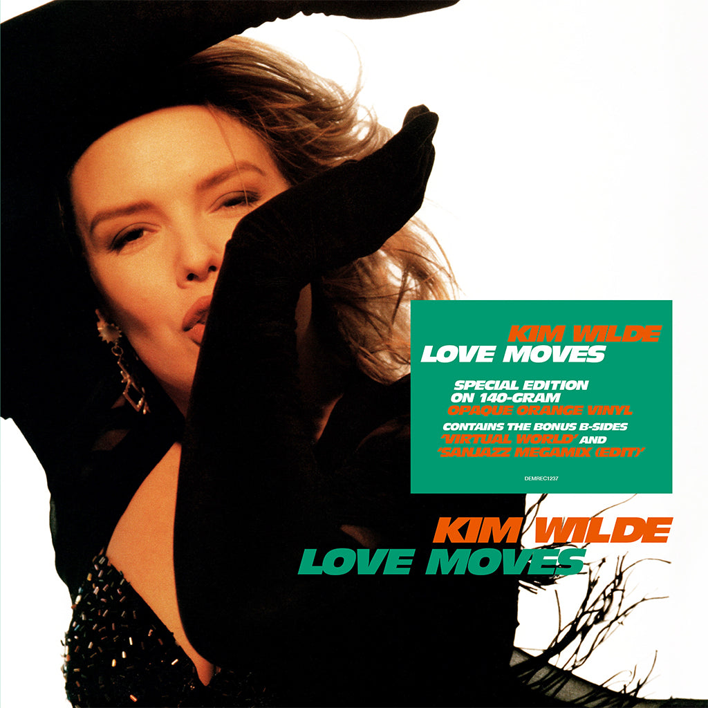 KIM WILDE - Love Moves (Reissue with Bonus Tracks) - LP - Opaque Orange Vinyl [SEP 27]