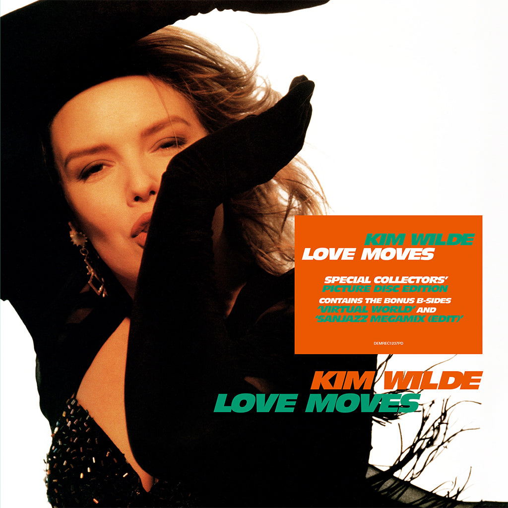 KIM WILDE - Love Moves (Reissue with Bonus Tracks) - LP - Picture Disc Vinyl [SEP 27]
