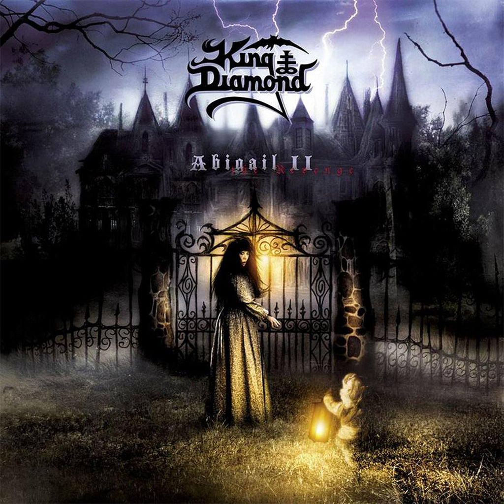 KING DIAMOND - Abigail II: The Revenge (Reissue) - 2LP - Clear w/ Lilac Blue Marbled Vinyl [NOV 1]