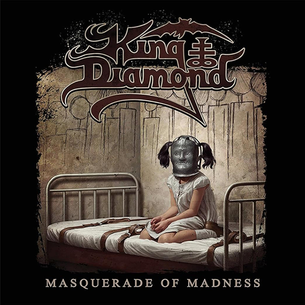 KING DIAMOND - Masquerade Of Madness (2024 Reissue with Paper Mask) - 12'' EP - Clear Violet and Brown Marbled Vinyl