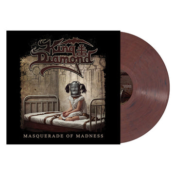 KING DIAMOND - Masquerade Of Madness (2024 Reissue with Paper Mask) - 12'' EP - Clear Violet and Brown Marbled Vinyl