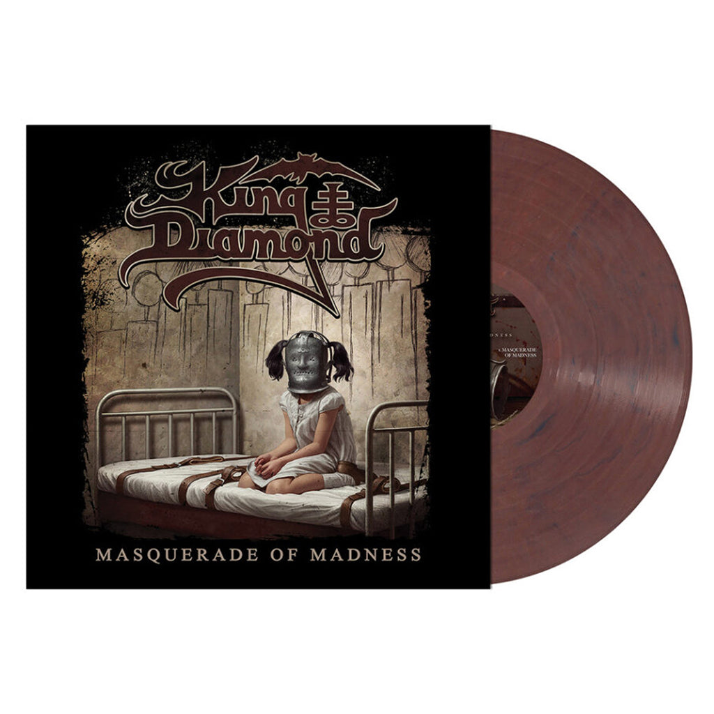 KING DIAMOND - Masquerade Of Madness (2024 Reissue with Paper Mask) - 12'' EP - Clear Violet and Brown Marbled Vinyl [FEB 23]